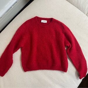 American Vintage red crewneck sweater